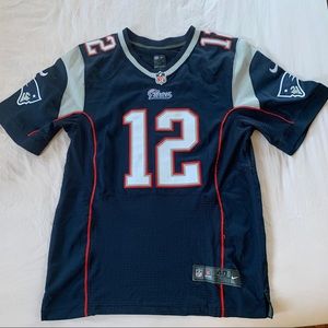 Official NFL Tom Brady Patriots 40 On Field Jersey Men’s size M